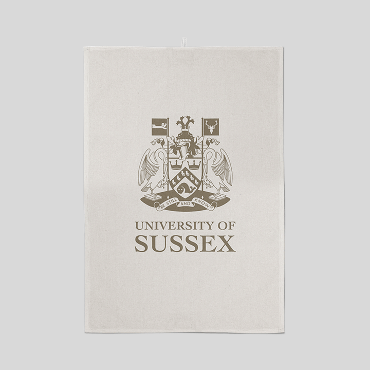 University of Sussex tea towel